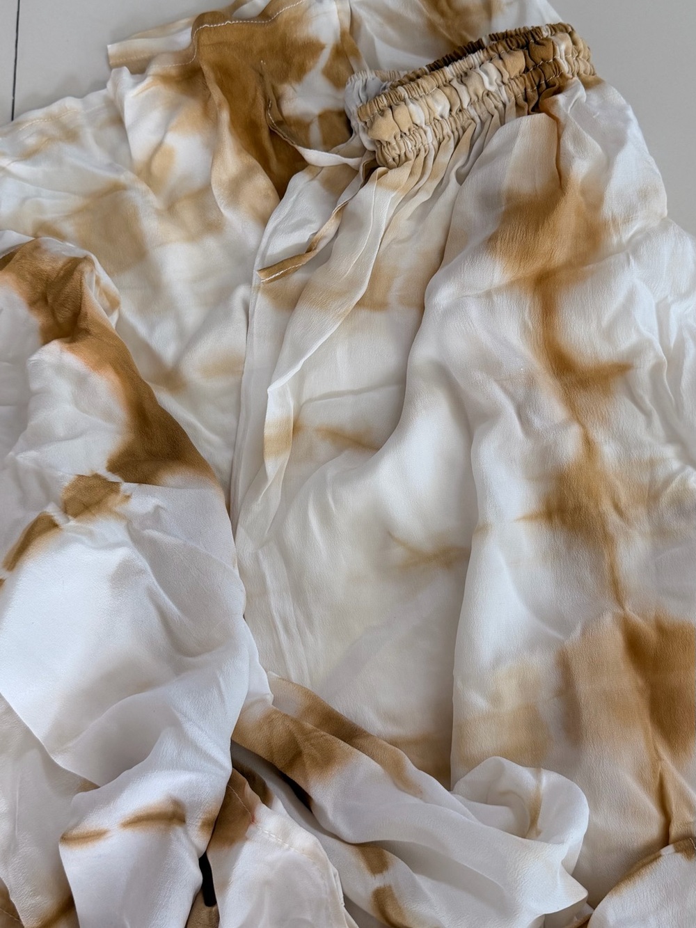 100% Silk SUNCHASERS Shibori set - Picture 6 of 7